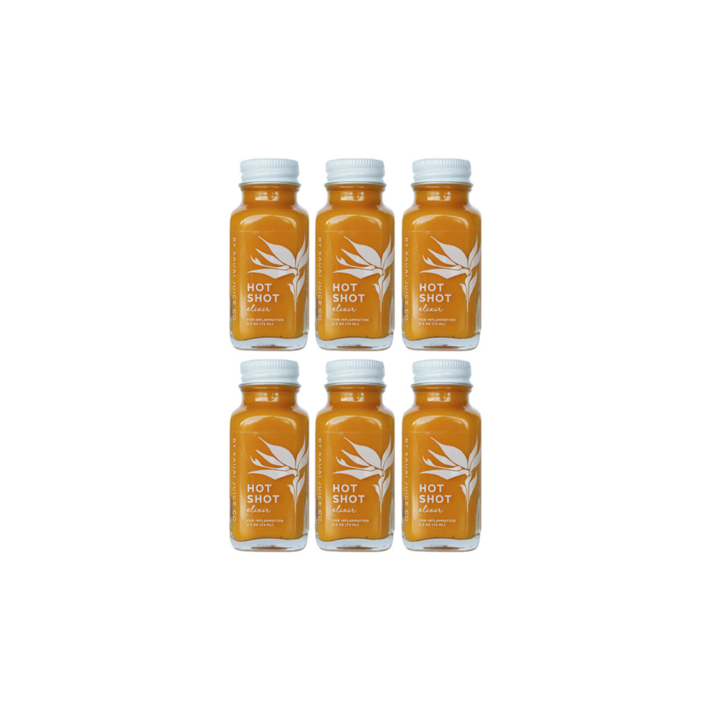 6 bottles of hot shot elixir