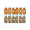 6 bottles of Kauai Juice Co Tropical Rx elixirs and 6 bottles of Ginger Snap elixirs