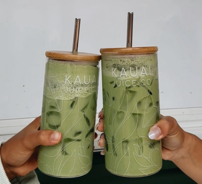 Matcha Mania: The Green Tea Trend that's Here to Stay at Kauai Juice Co!