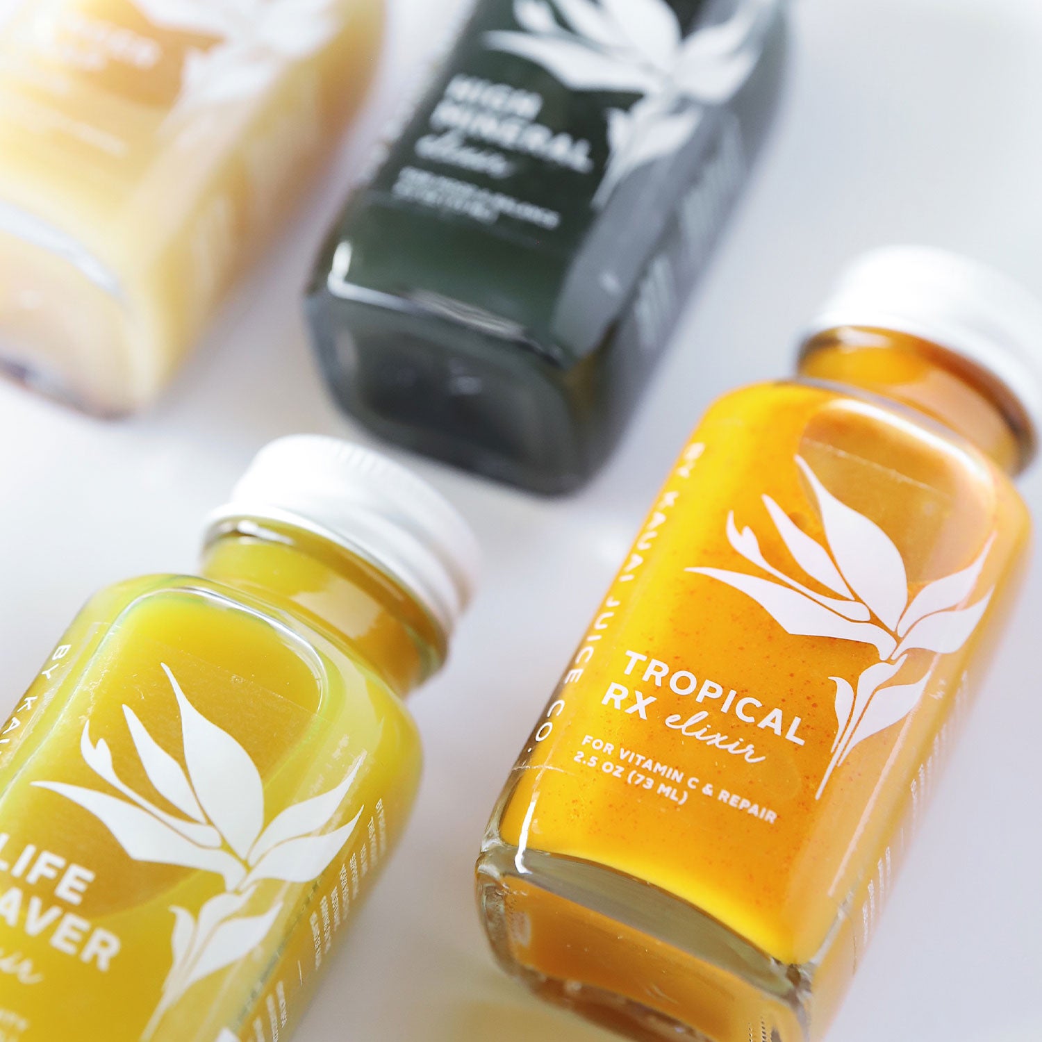 Cold-Pressed Unpasteurized Elixirs