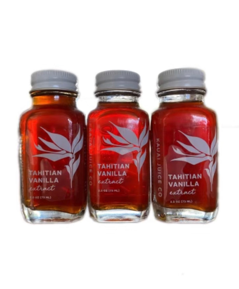 TAHITIAN VANILLA 2.5oz Kauai Juice Co