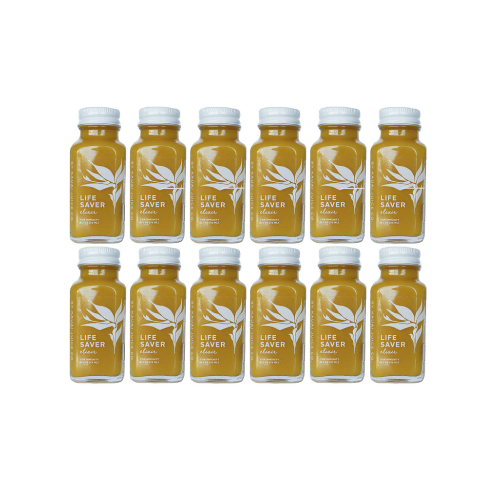 12 bottles of Life Saver Elixir