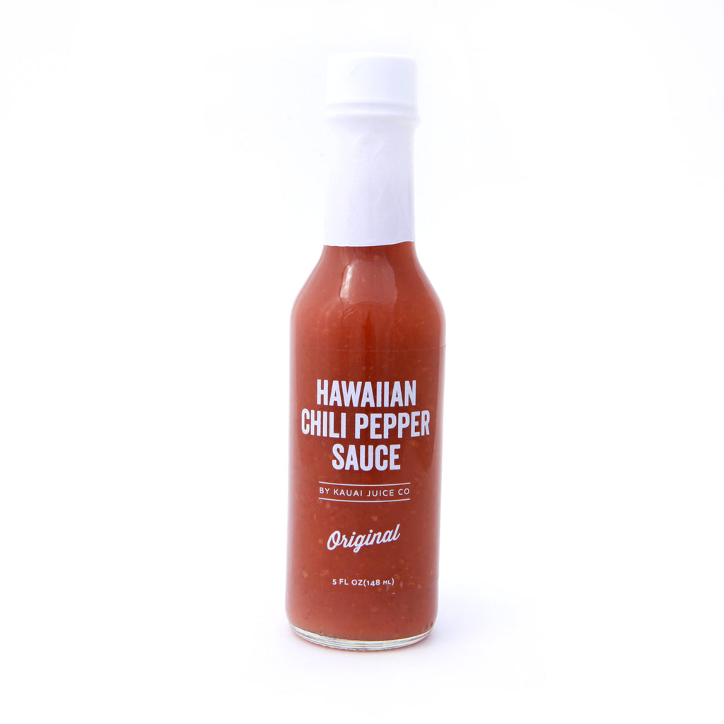 bottle of original Hawaiian Hot Sauce